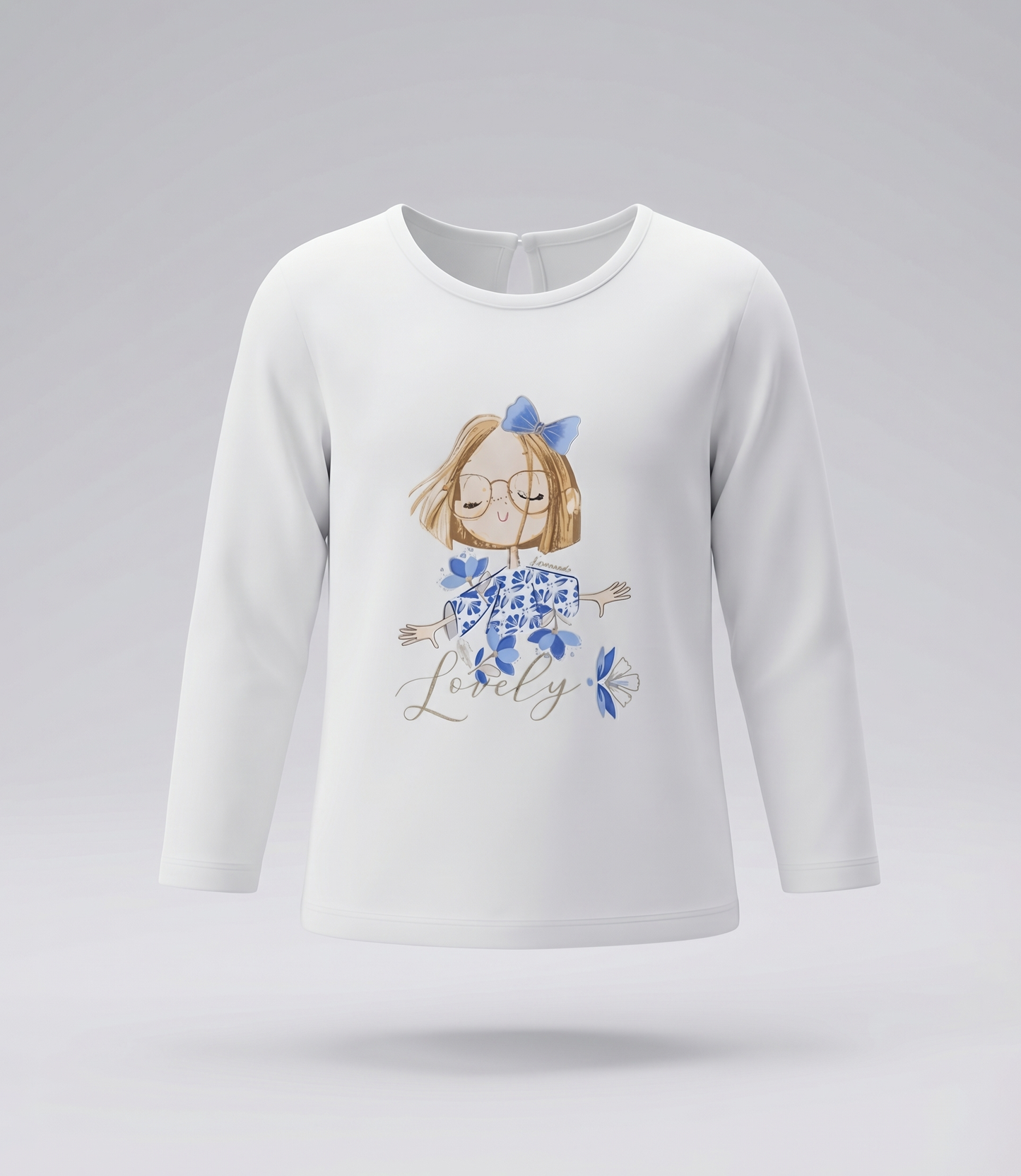 Polera bebé con estampado 3 meses / Crudo