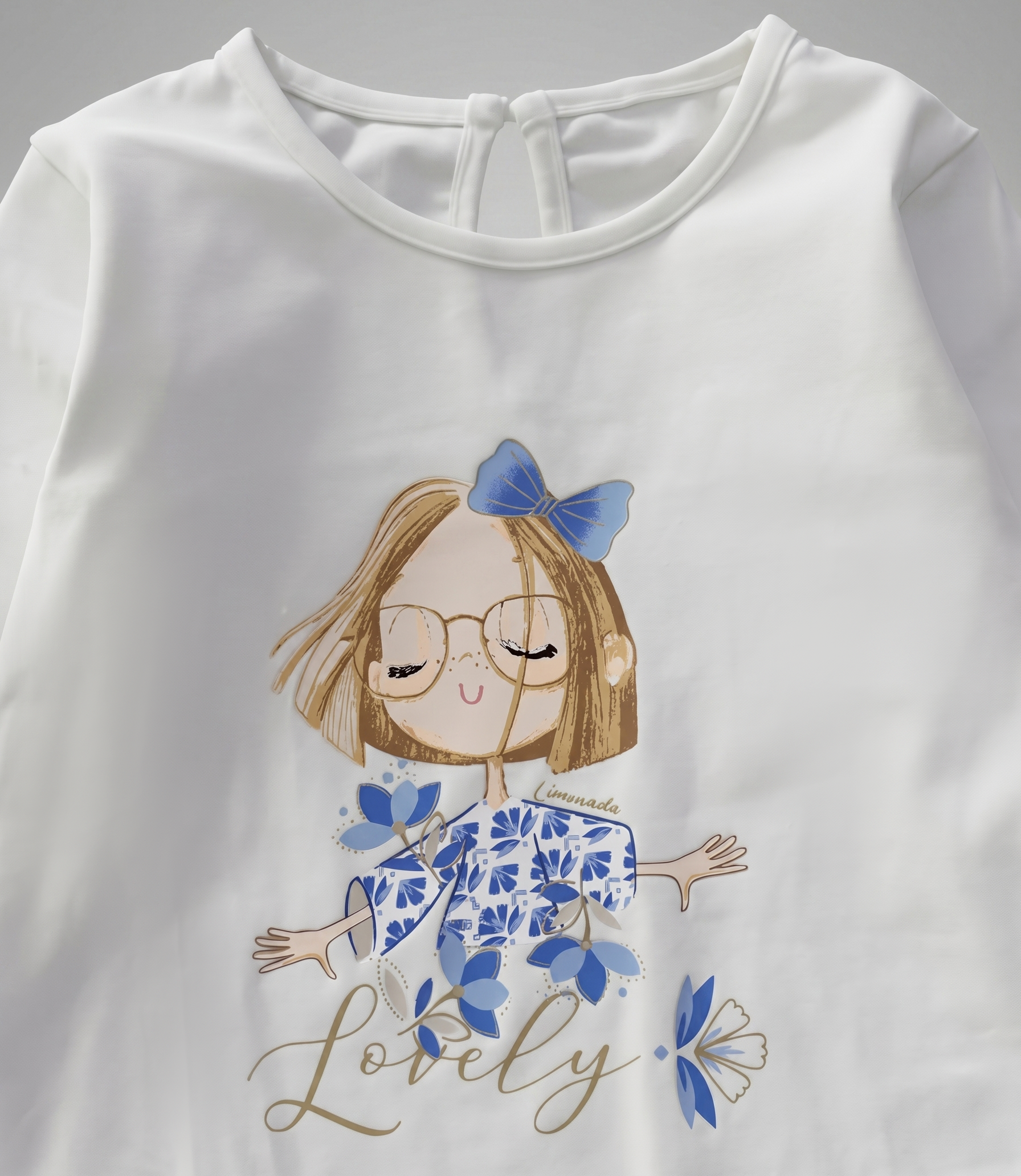 Polera bebé con estampado 3 meses / Crudo