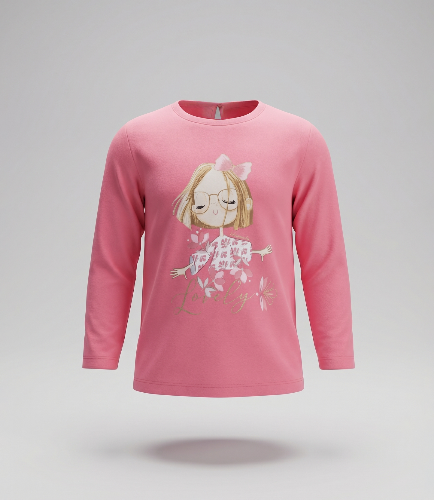 Polera bebé con estampado 3 meses / Coral
