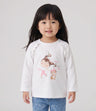 Polera bebé con estampado