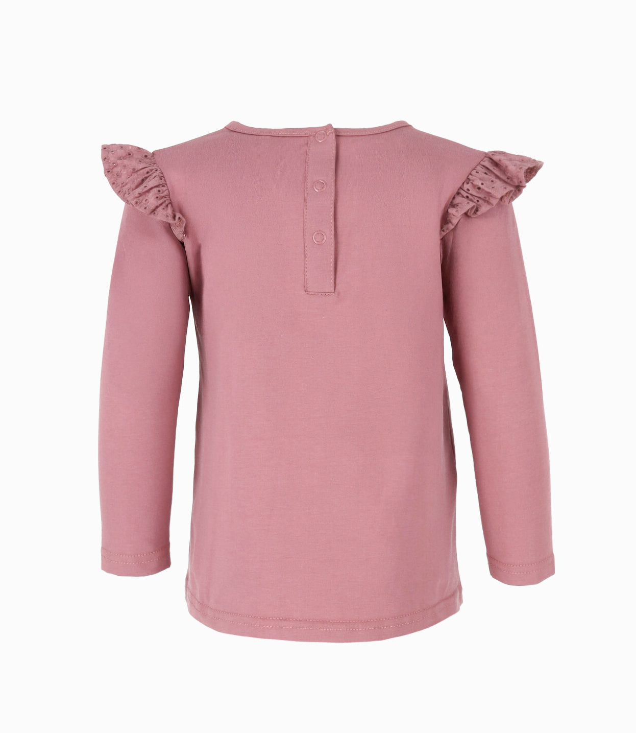 Polera bebé niña con vuelos 3 meses / Burdeo