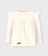 Polera bebé niña con broderie