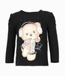 Polera bebé niña con osito