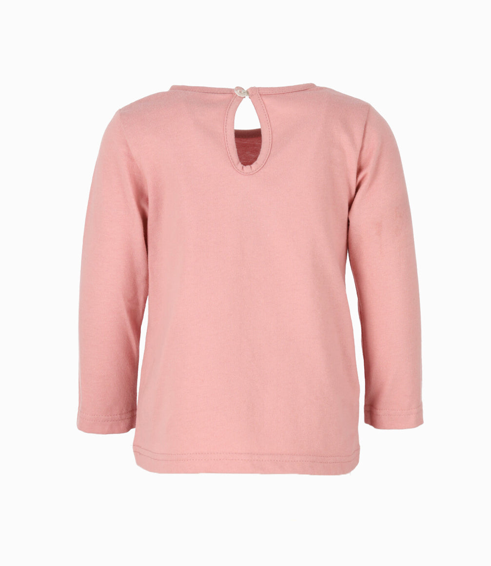 Polera bebé niña básica