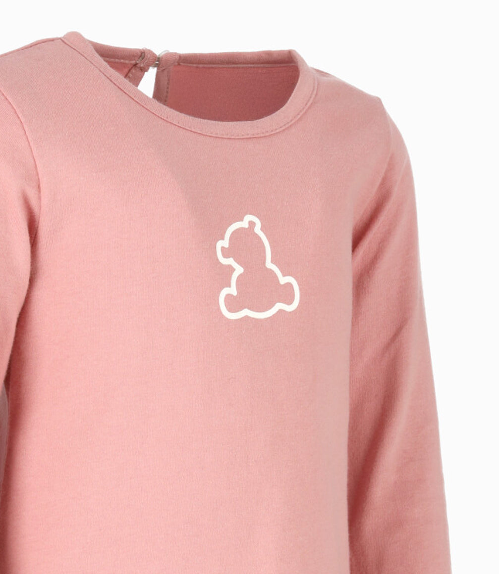 Polera bebé niña básica