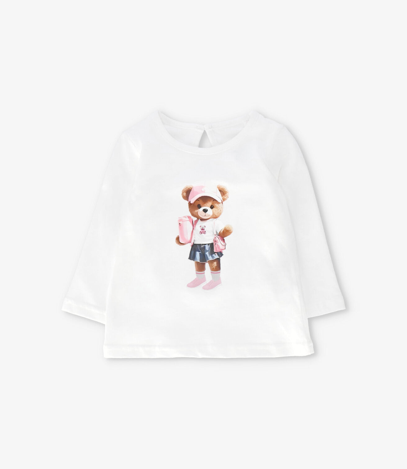Polera bebé con oso