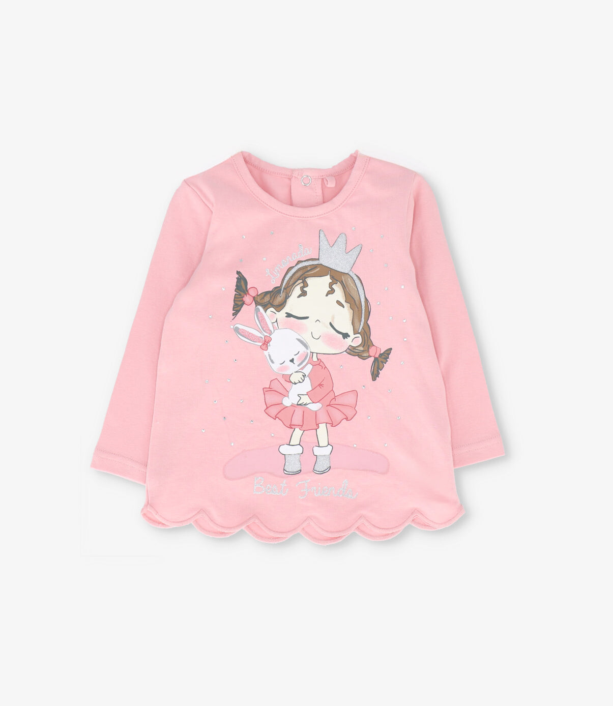 Polera bebé con conejo