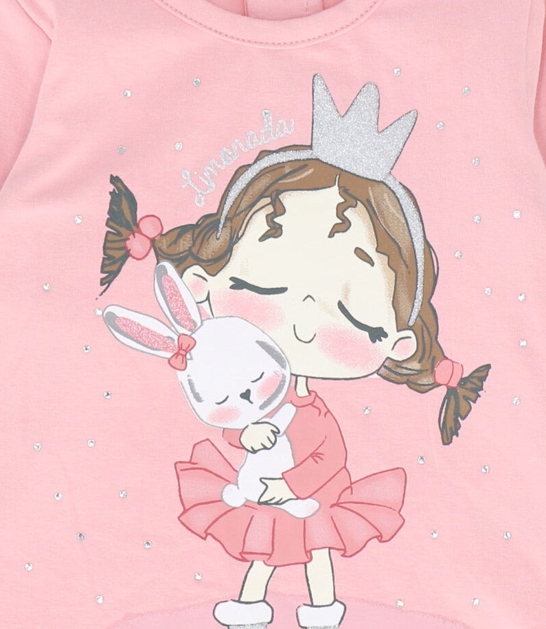 Polera bebé con conejo