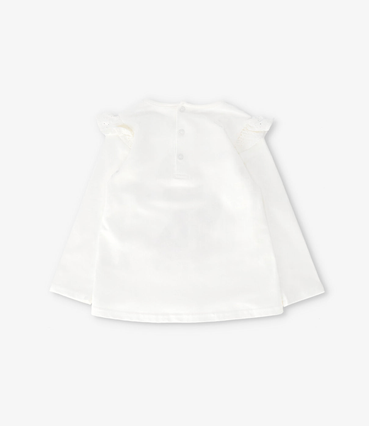 Polera bebé con conejo 3 meses / Crudo