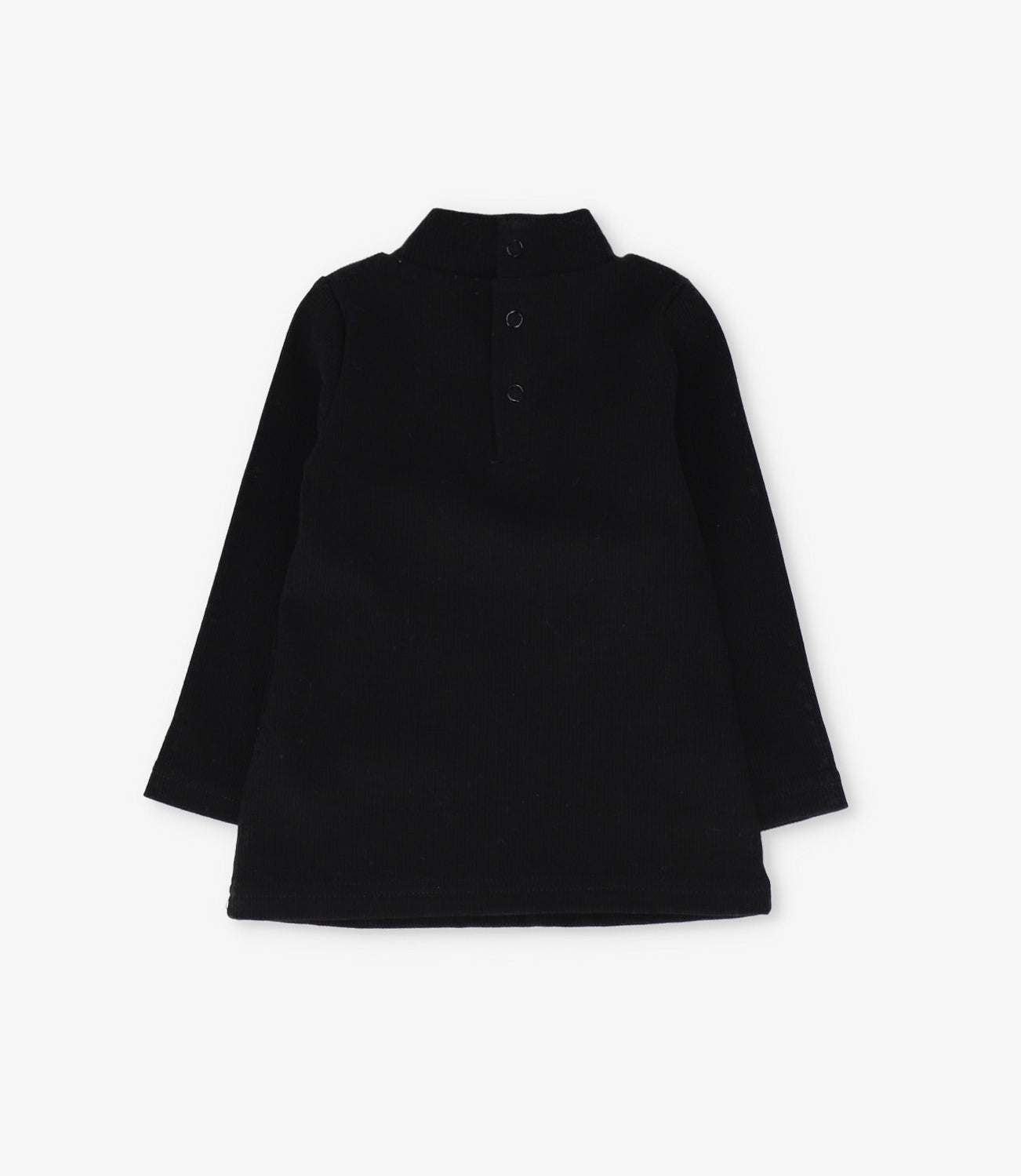 Polera bebé con gato 3 meses / Negro