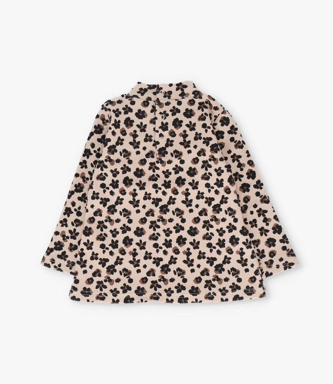 Polera bebé animal print 3 meses / Beige