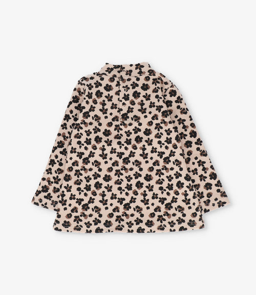 Polera bebé animal print 3 meses / Beige