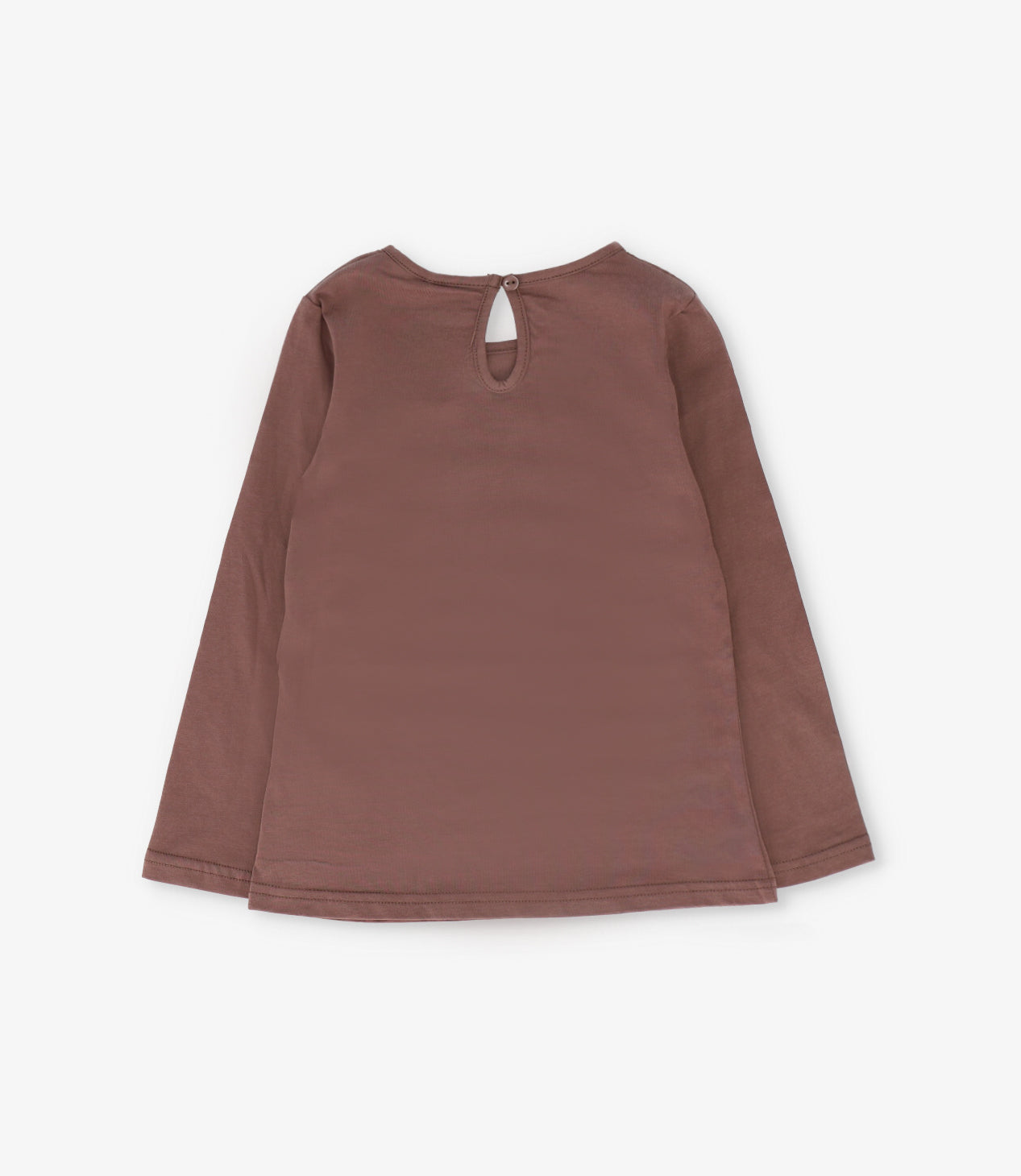 Polera bebé con perro 3 meses / Café