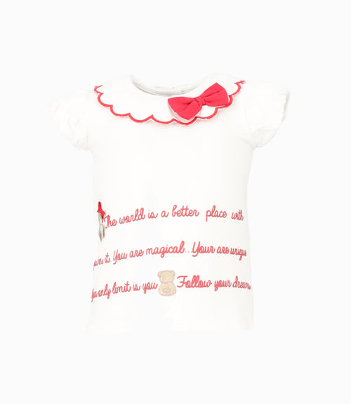 Polera Bebé Con Osos 3 meses / Rojo