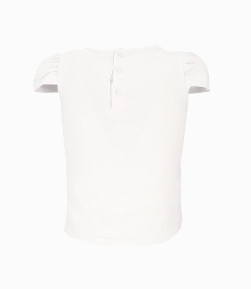 Polera Bebé Con Conejo 3 meses / Blanco