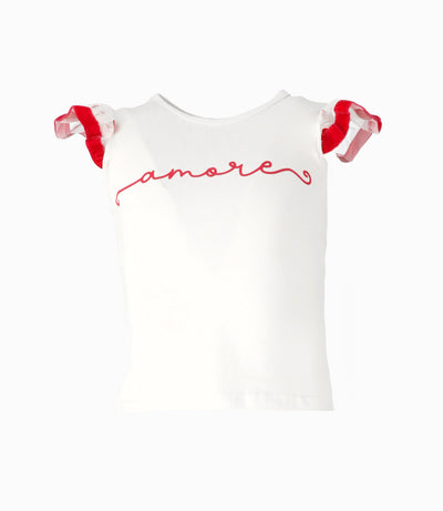 Polera Bebé Con Vuelos 3 meses / Frambuesa