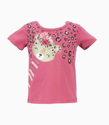 Polera bebé con leopardo