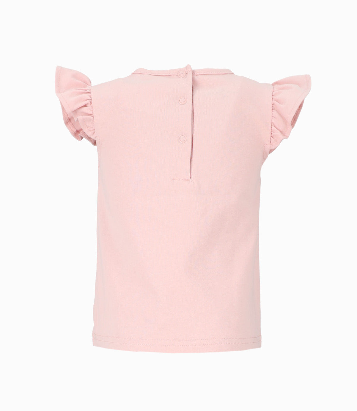 Polera bebé con vuelos 3 meses / Rosado