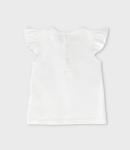 Polera bebé con ciervo 3 meses / Blanco