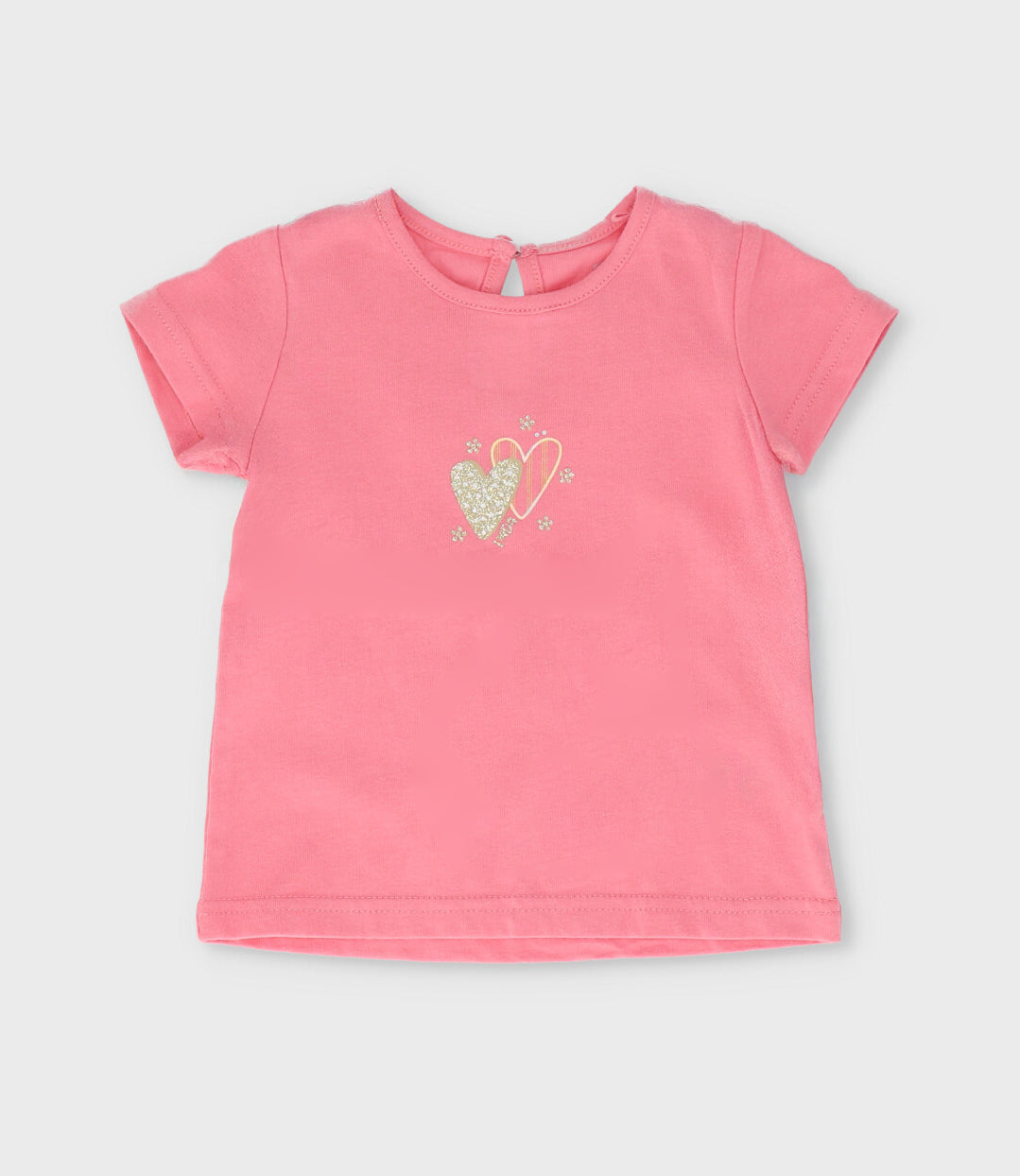 Polera bebé básica 3 meses / Coral