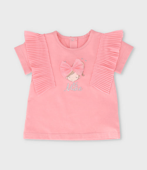 Polera bebé vuelos 3 meses / Coral