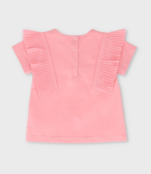 Polera bebé vuelos 3 meses / Coral