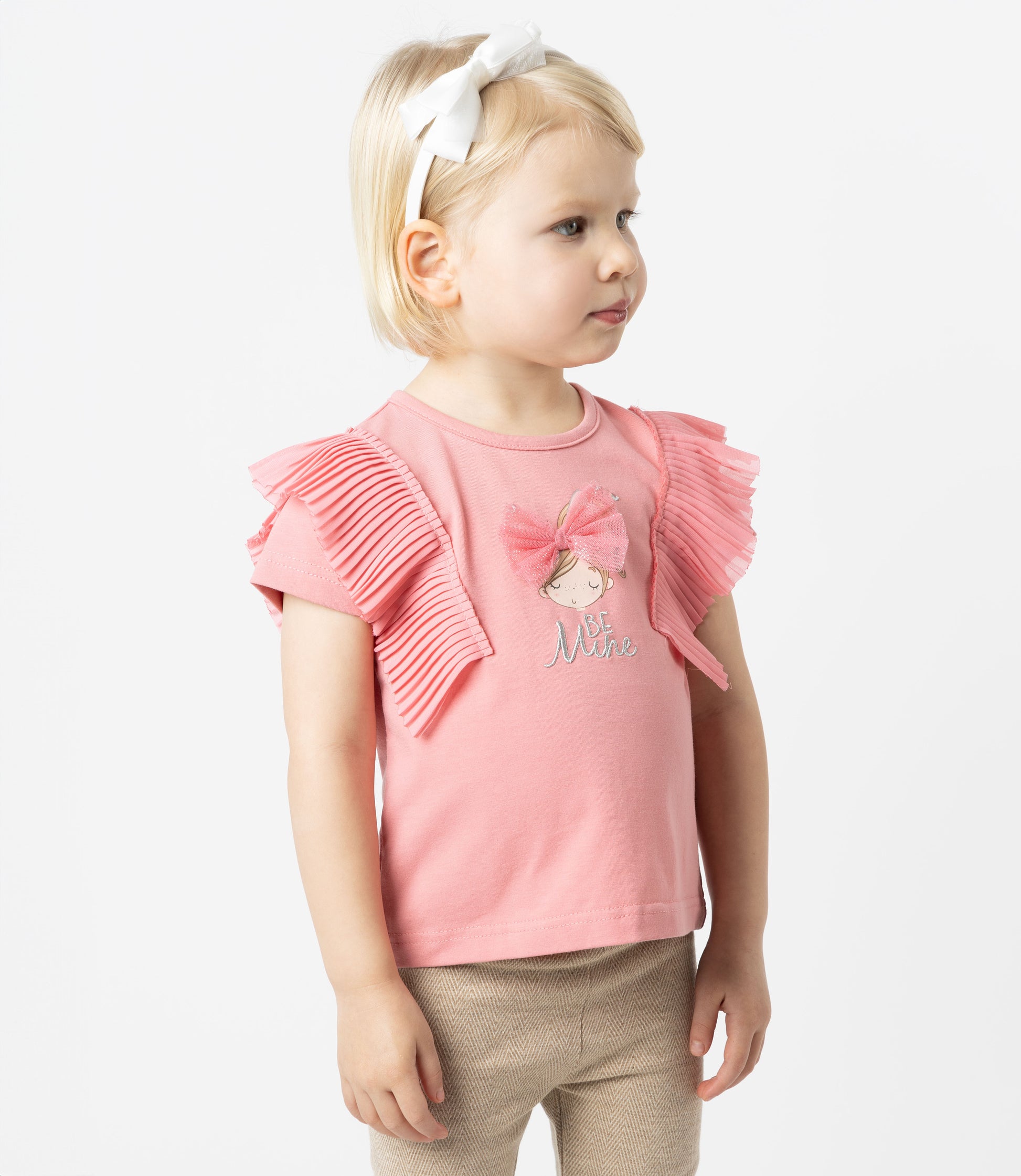 Polera bebé vuelos 3 meses / Coral