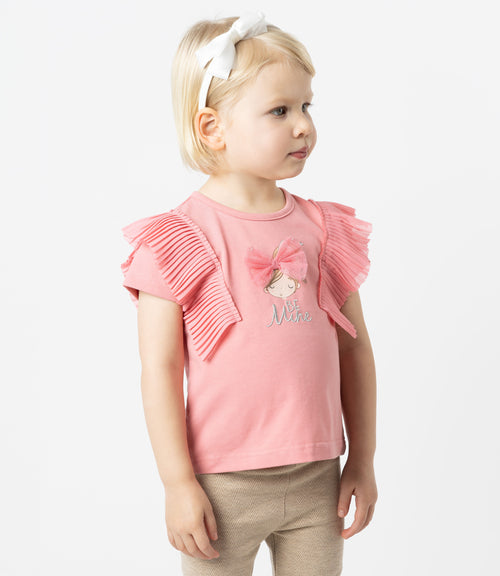 Polera bebé vuelos 3 meses / Coral