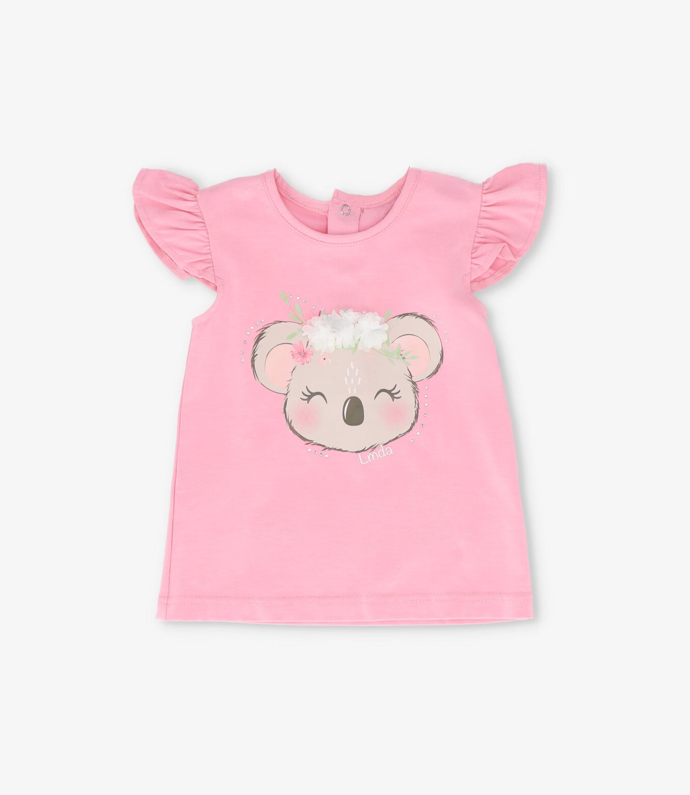 Polera bebé con koala 3 meses / Rosado