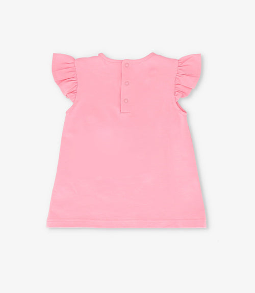 Polera bebé con diseño de cartera y koala 3 meses / Rosado