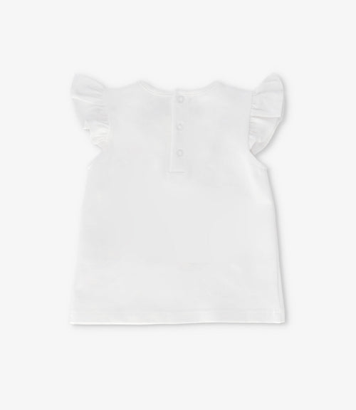 Polera bebé con diseño de cartera y koala 3 meses / Crudo