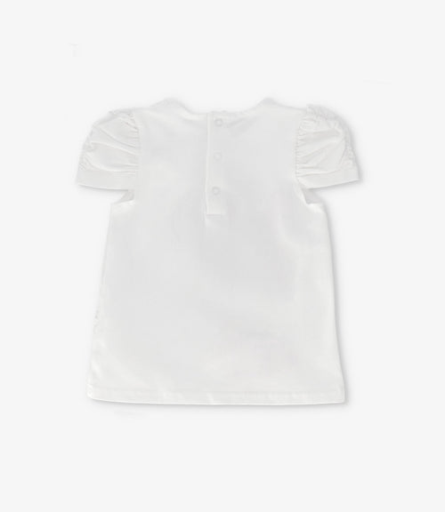 Polera bebé con estampado 3 meses / Crudo