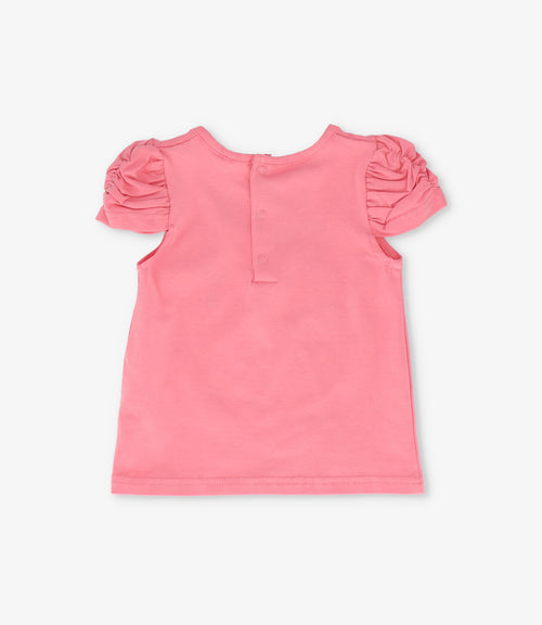 Polera bebé con estampado 3 meses / Coral