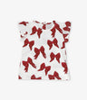 Polera bebé con lazos y vuelos