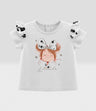 Polera bebé con vuelos