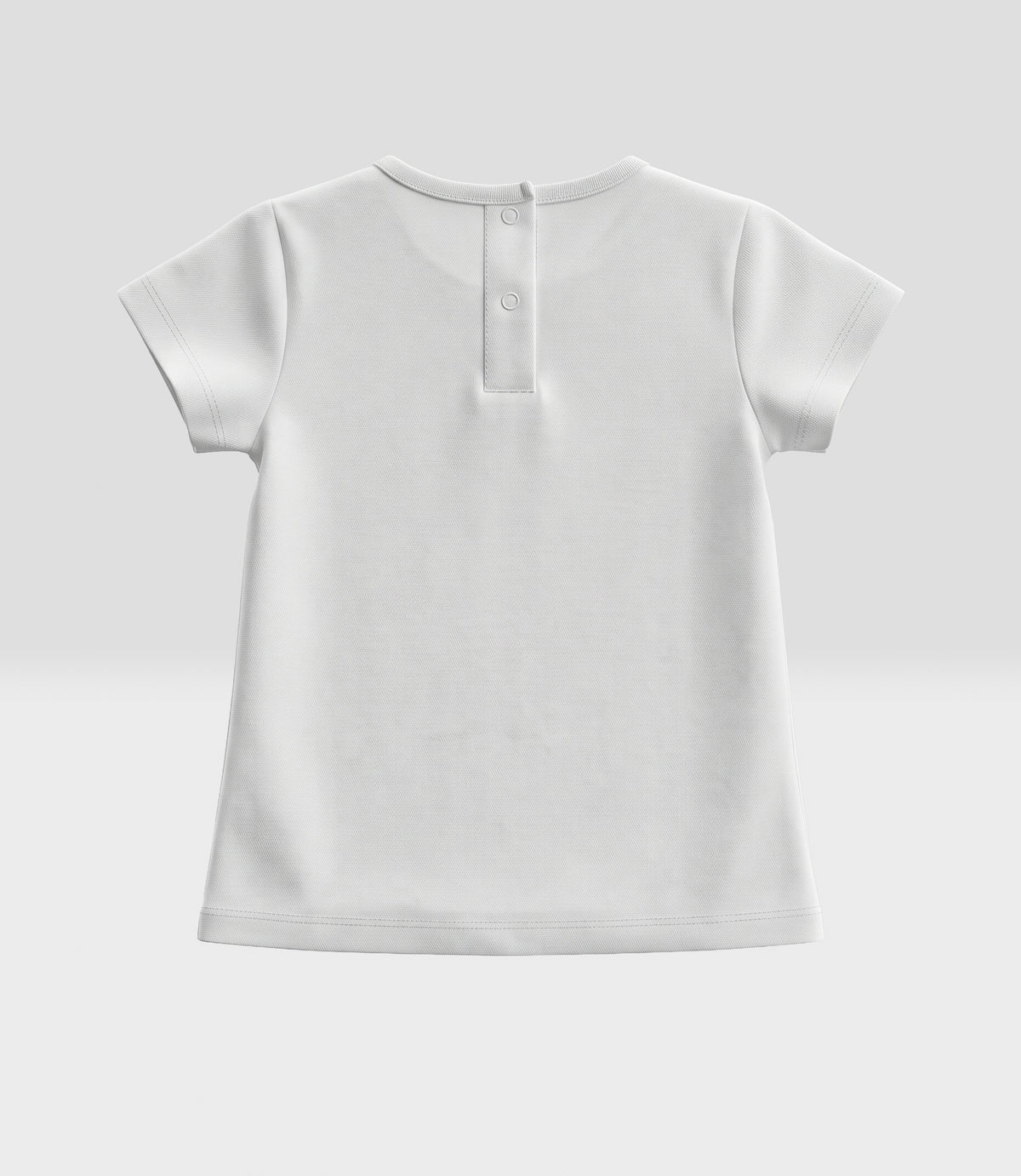 Polera bebé con conejo 3 meses / Crudo