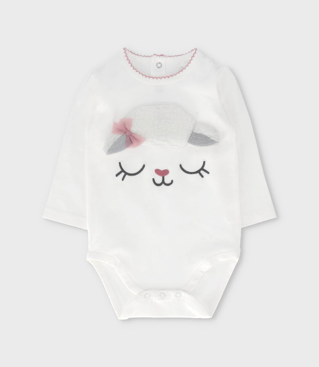 Body bebé niña con oveja