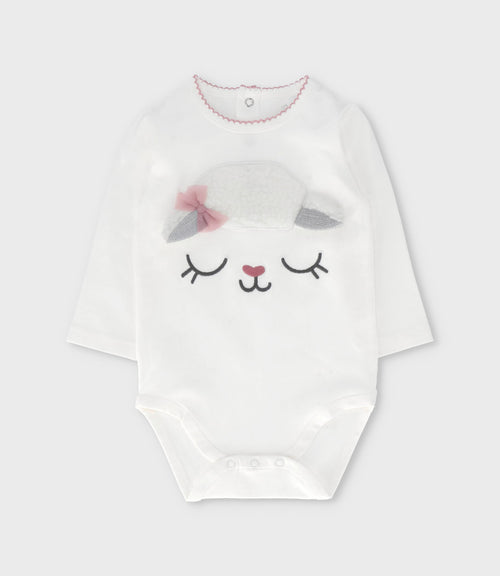 Body bebé niña con oveja