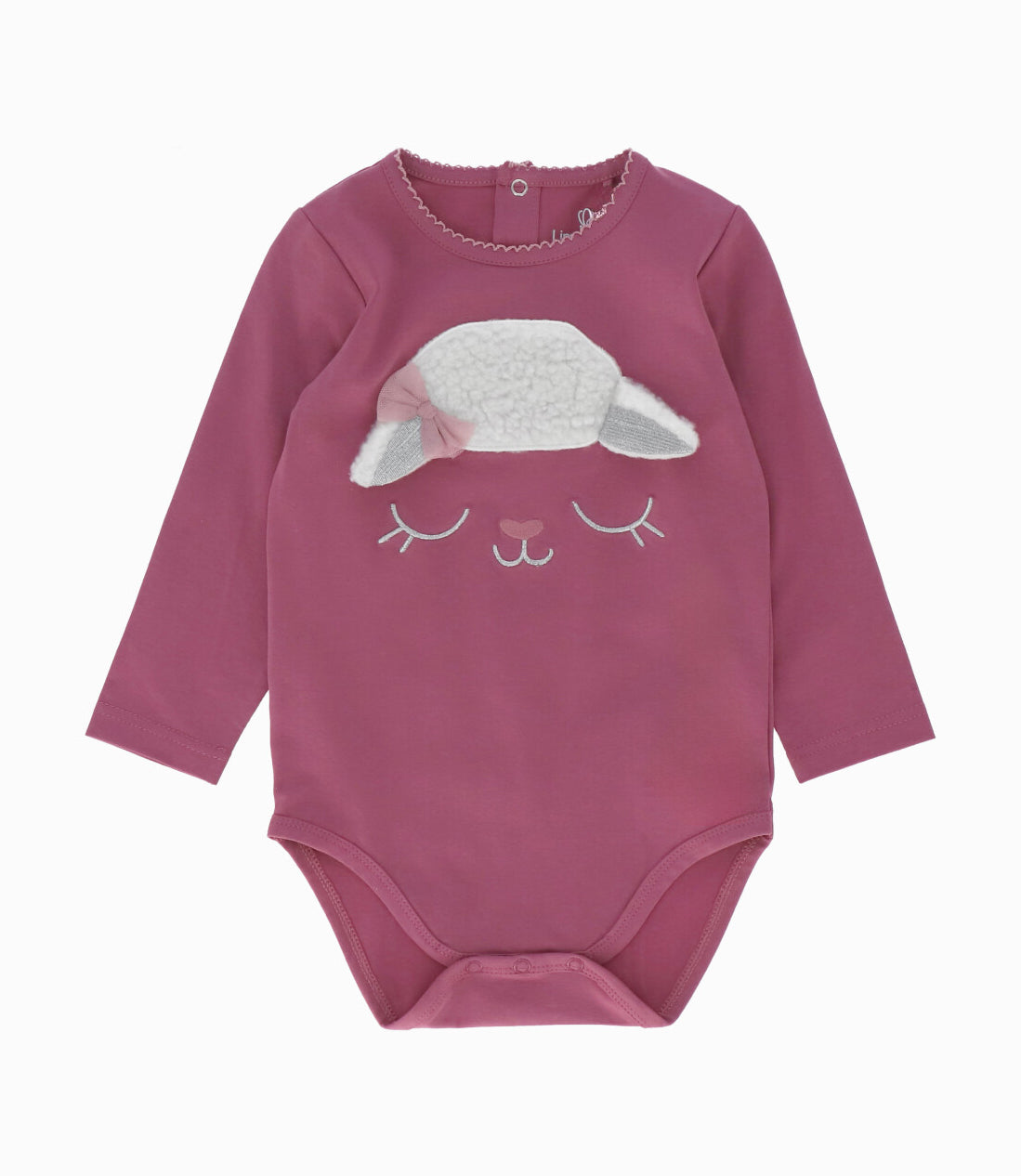 Body bebé niña con oveja 3 meses / Burdeo