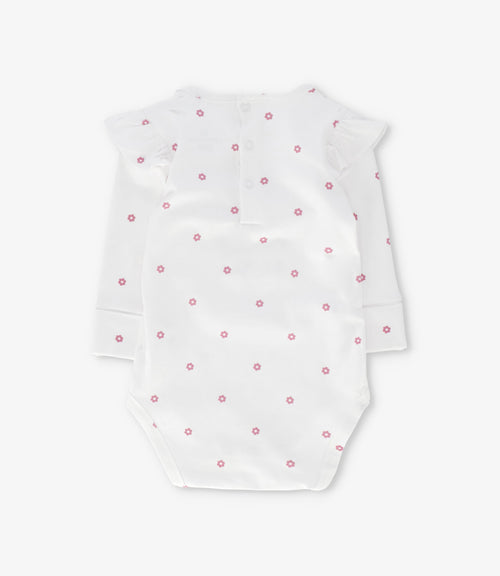 Body bebé con vuelos y puntos