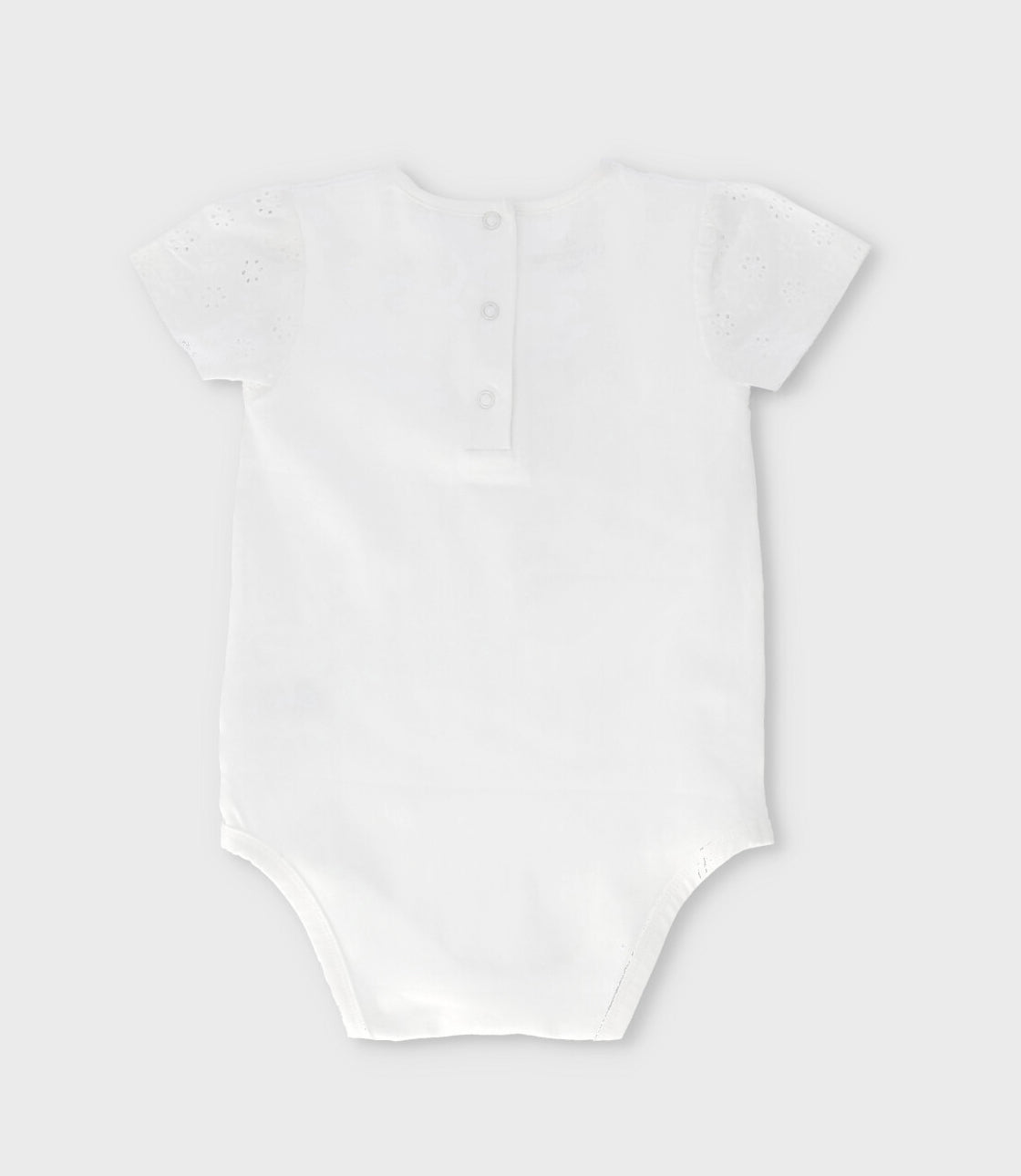Body bebé con estampado 3 meses / Blanco