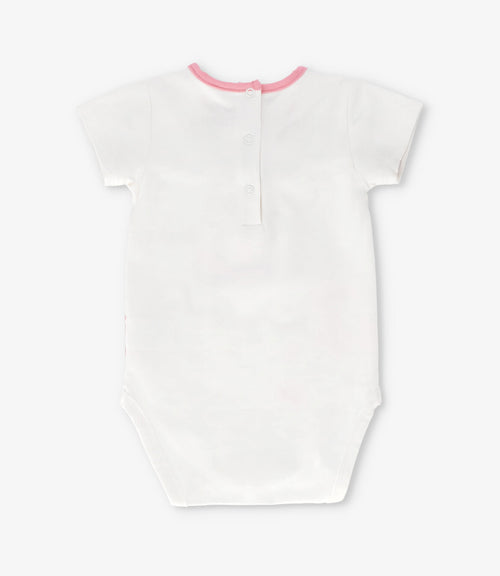 Body bebé con koala y flores 3 meses / Rosado