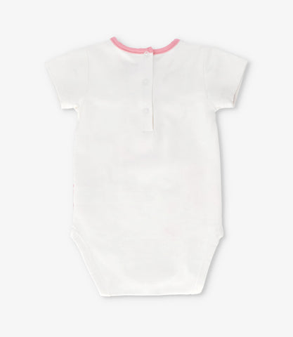 Body bebé con koala y flores