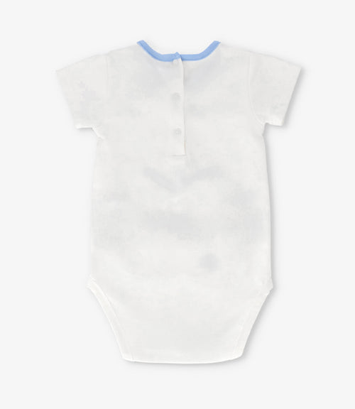 Body bebé con koala y flores 3 meses / Celeste