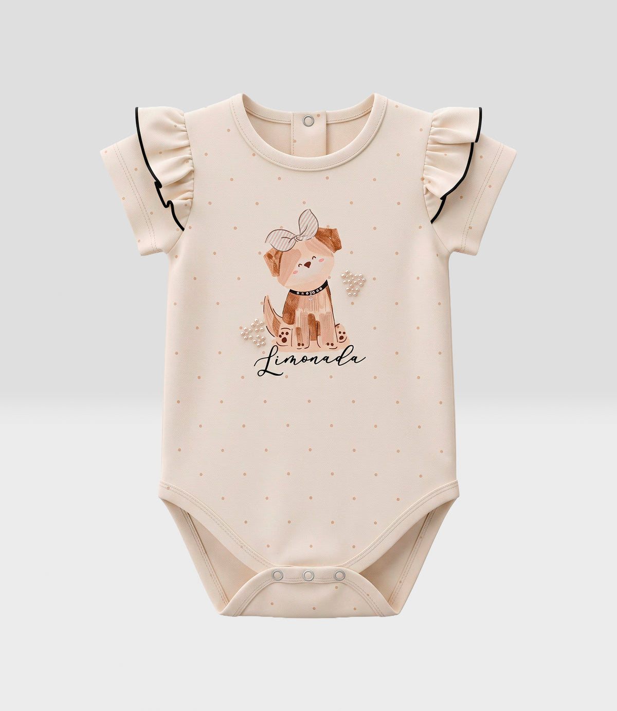 Body recién nacida con perrito 3 meses / Crudo