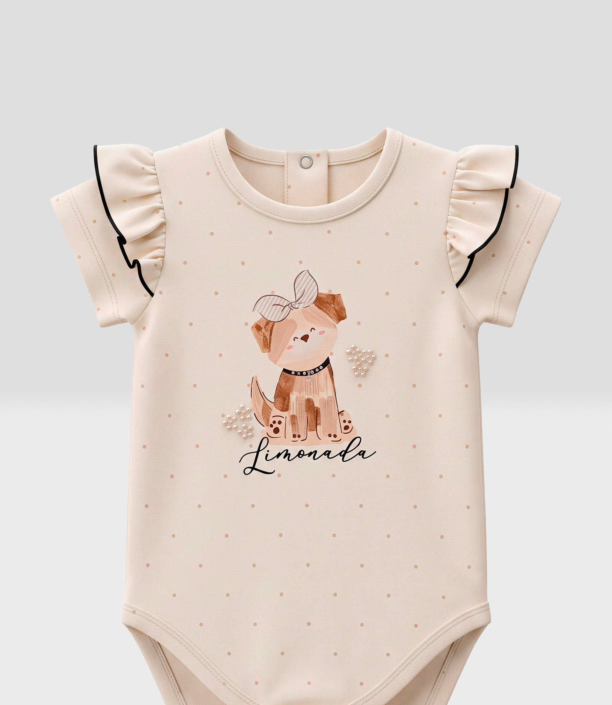 Body recién nacida con perrito 3 meses / Crudo
