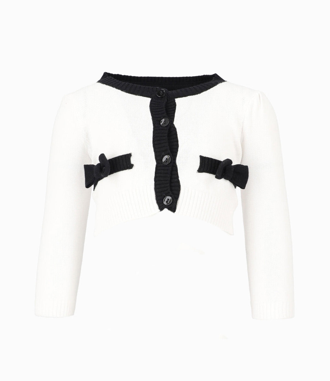 Chaleco Bebé Con Lazos 3 meses / Blanco