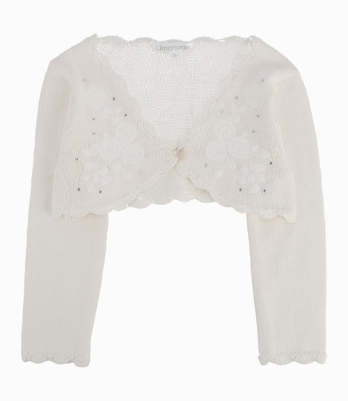 Chaleco Bebé Con Flores