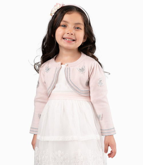 Chaleco Bebé Con Mariposas