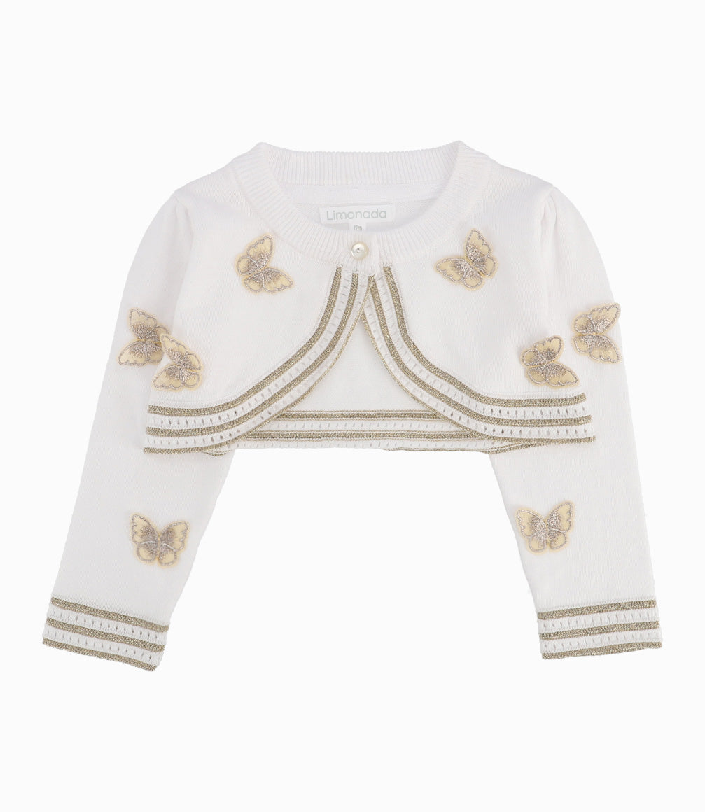 Chaleco Bebé Con Mariposas